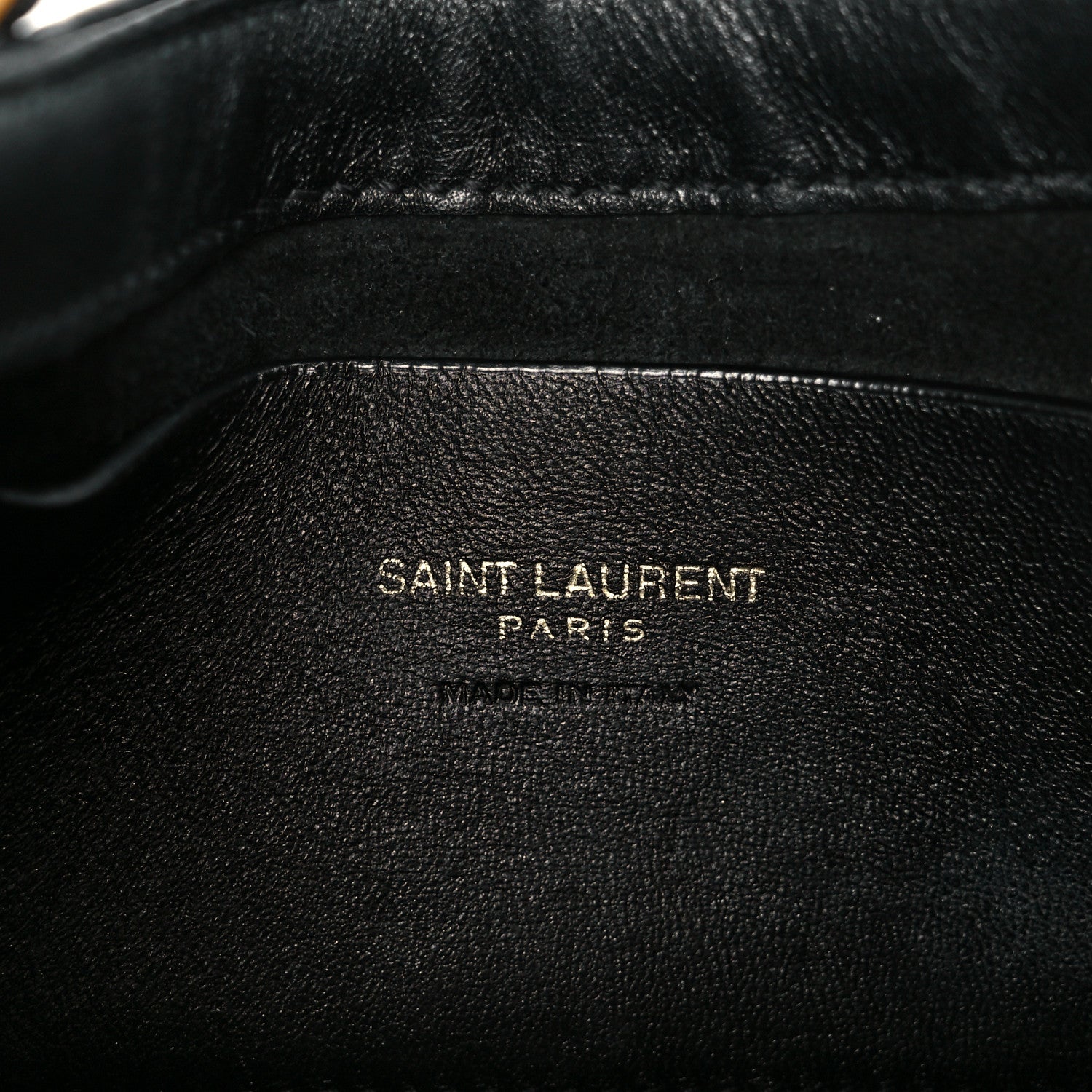 Patent Calfskin Le 5 A 7 Mini Hobo Black