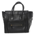 Smooth Calfskin Mini Luggage Black