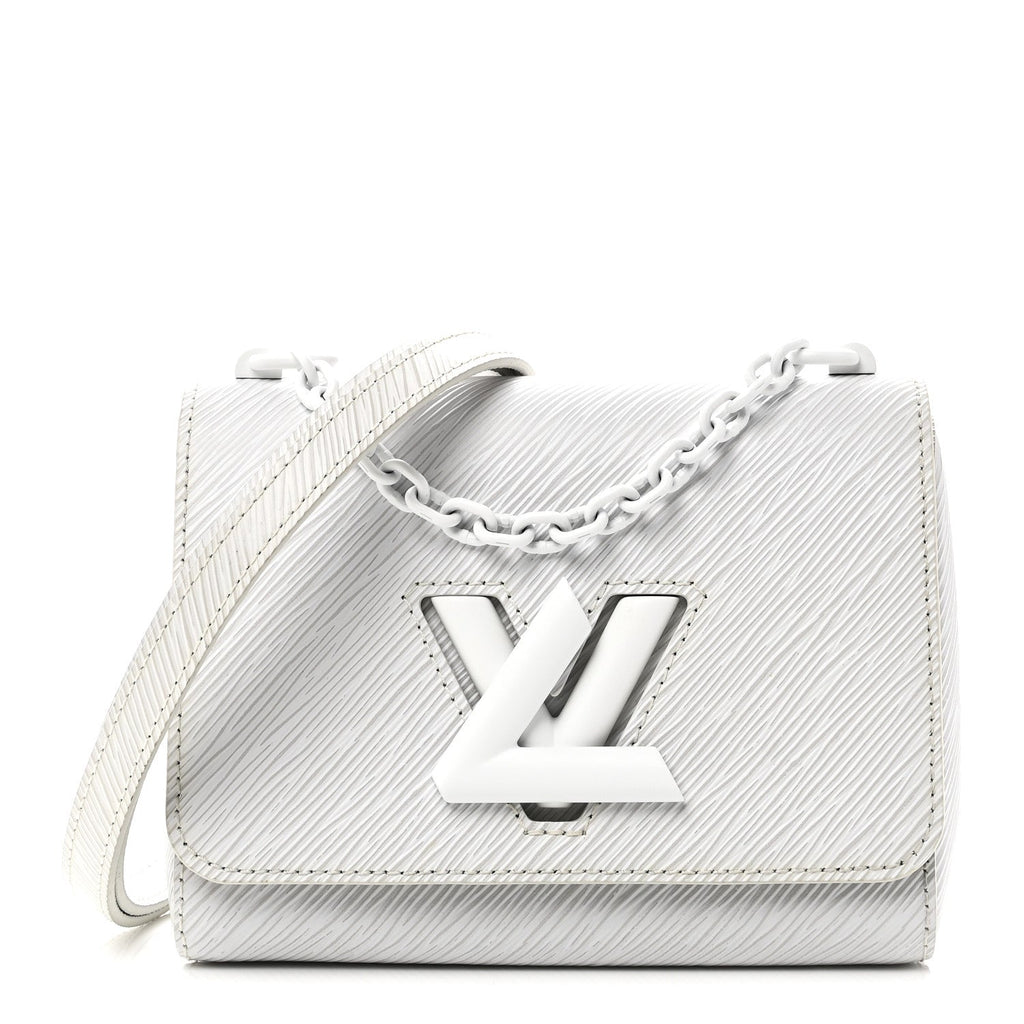 Epi Twist Shoulder Bag PM Matte White
