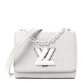 Epi Twist Shoulder Bag PM Matte White