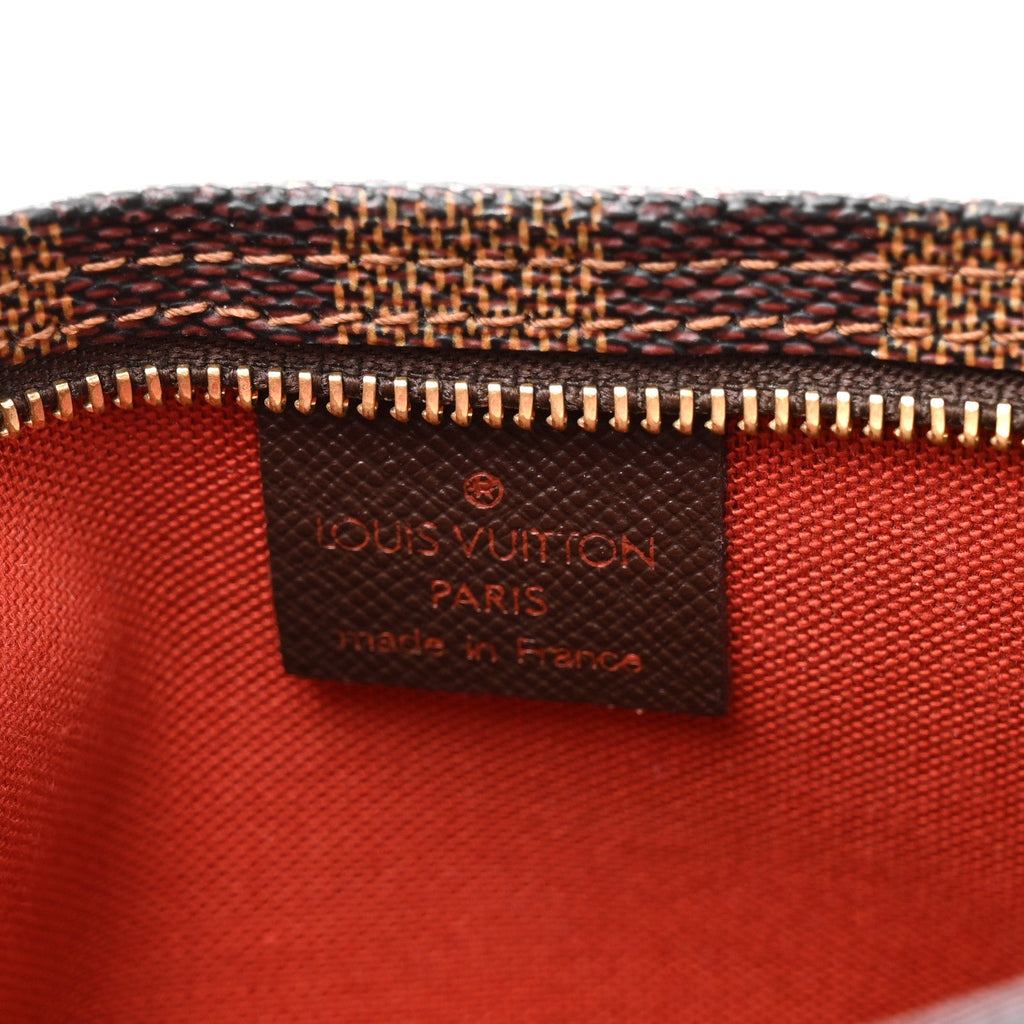 Damier Ebene Trousse Make Up Bag Pochette