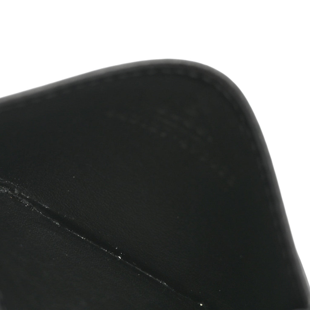 Calfskin Matelasse GG Marmont  Holder Black