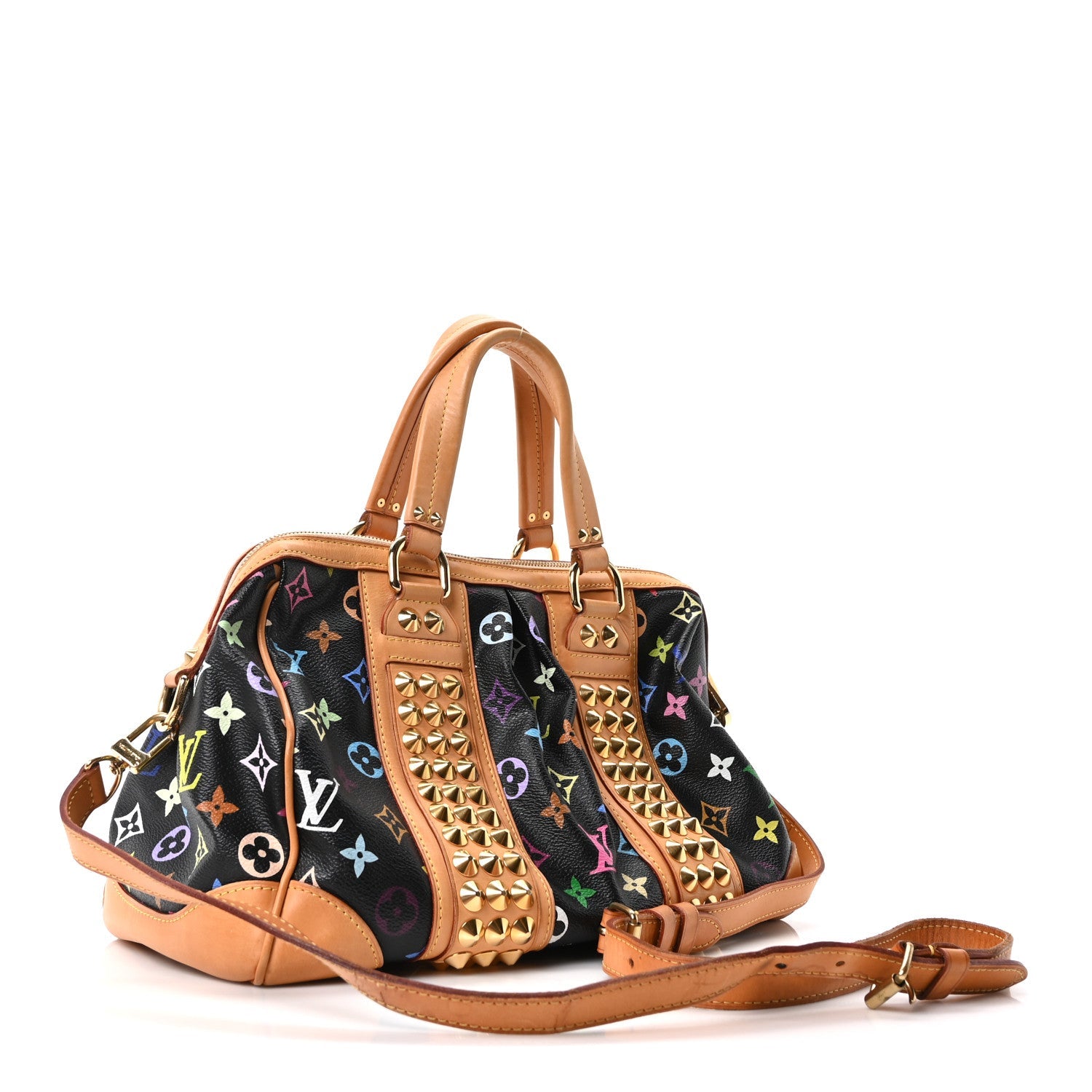 Monogram Multicolor Courtney MM Black