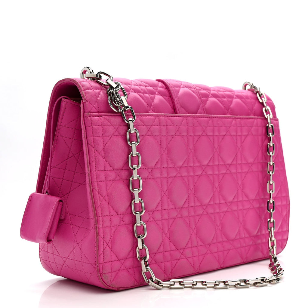 Lambskin Cannage Large Miss Dior Flap Sorbet