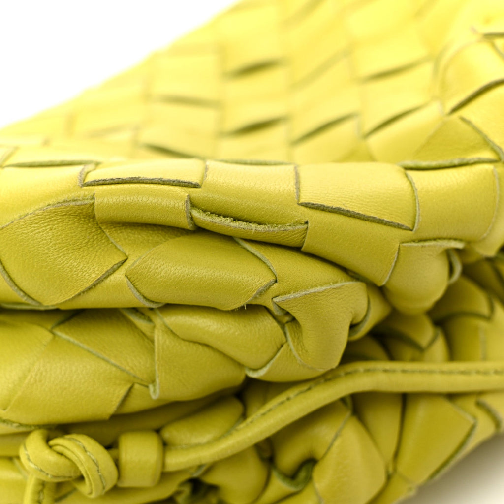 Nappa Intrecciato The Mini Pouch Kiwi