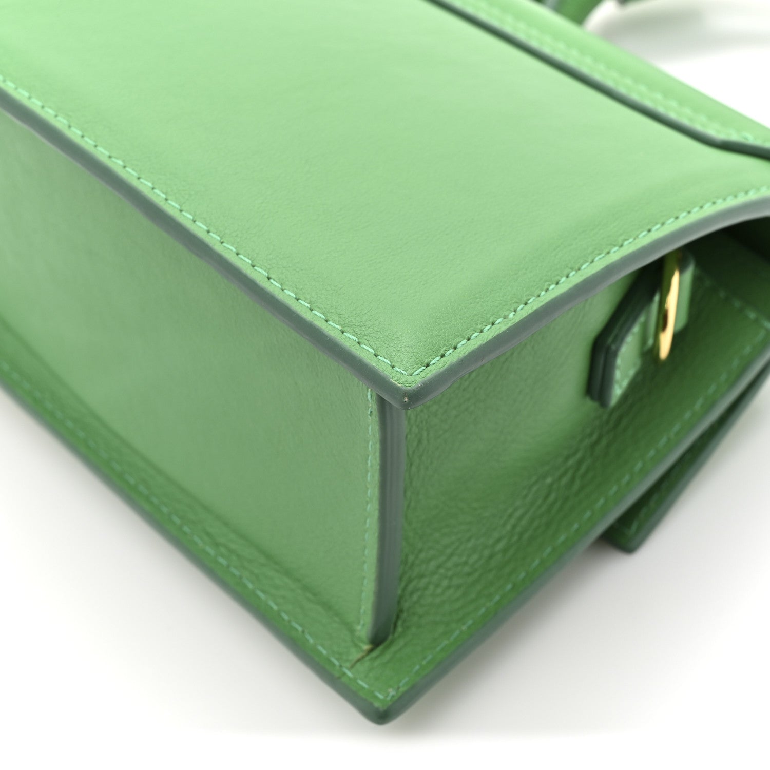 Calfskin Le Chiquito Noeud Green