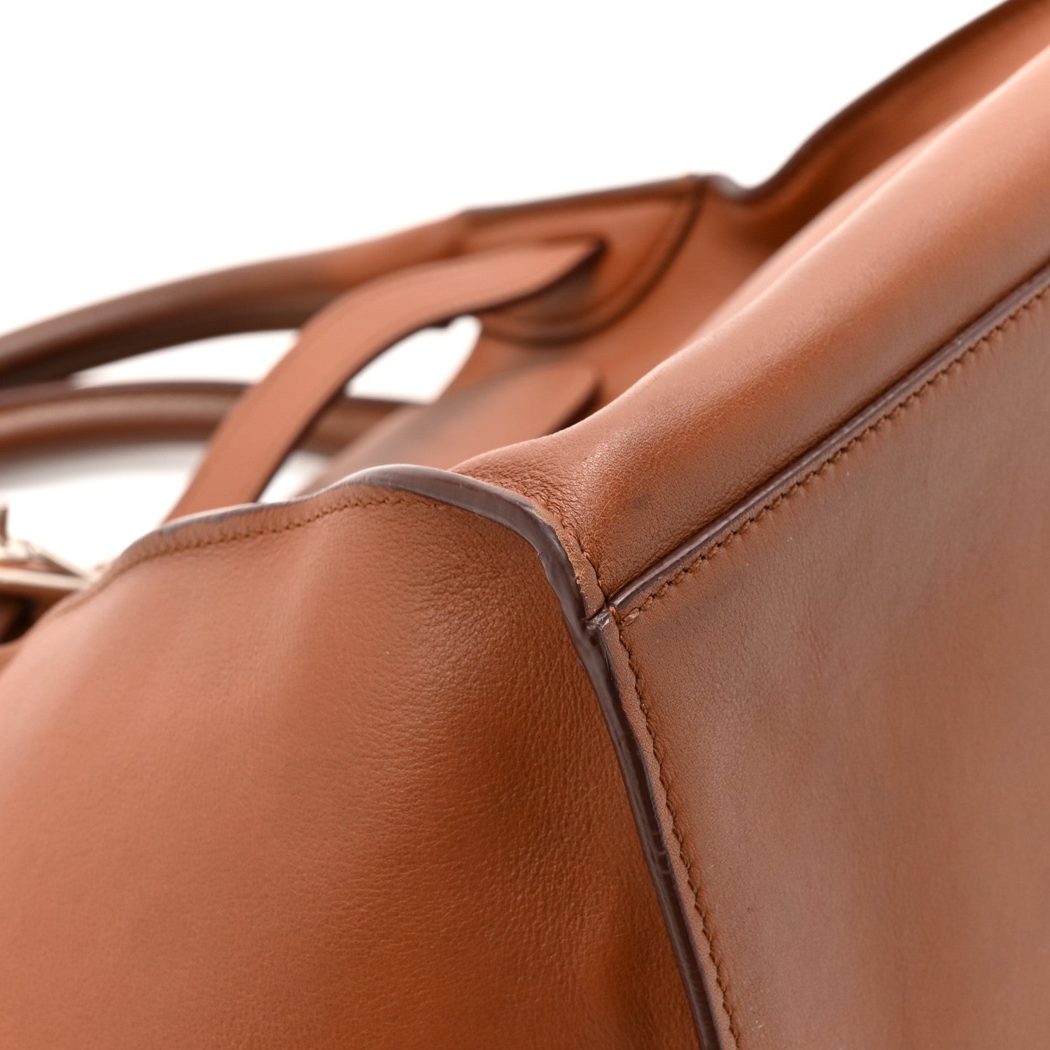 Smooth Calfskin Small Big Bag Tan
