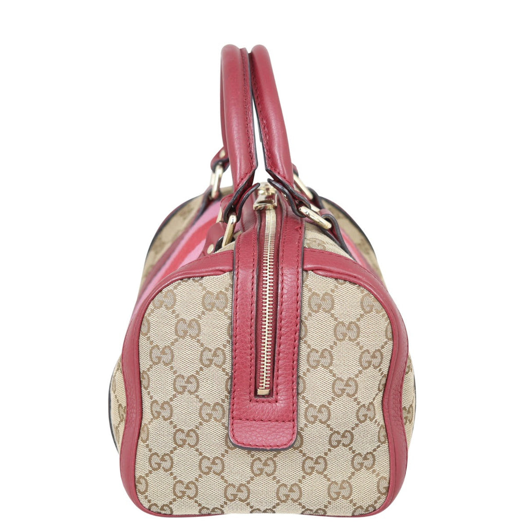 Gucci Vintage Web Original GG Boston Bag Small