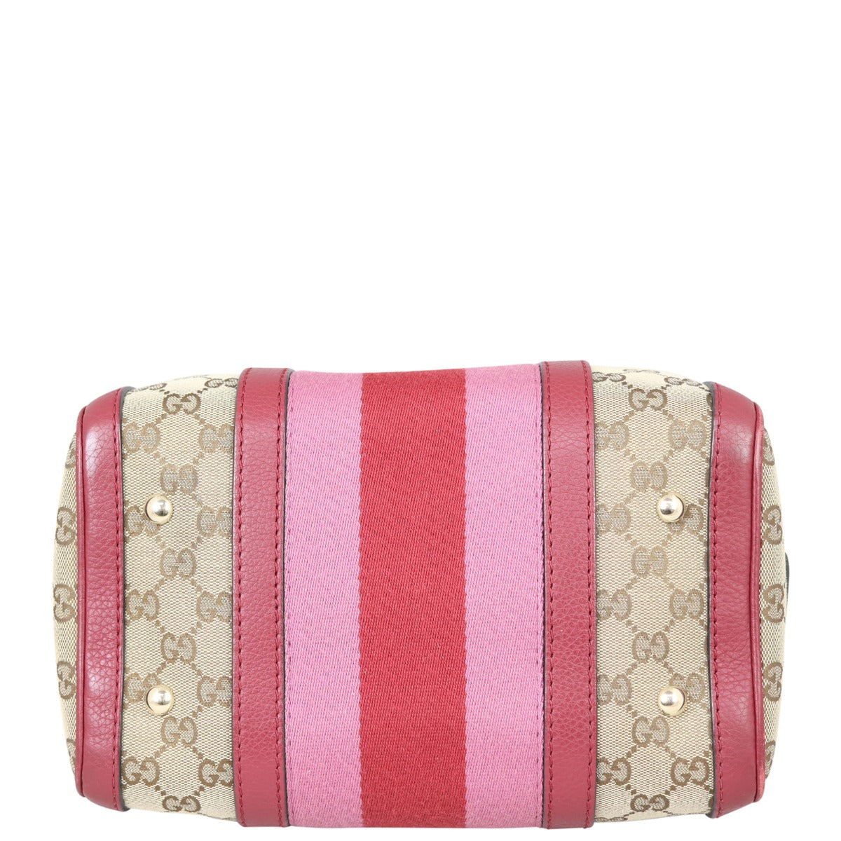 Gucci Vintage Web Original GG Boston Bag Small