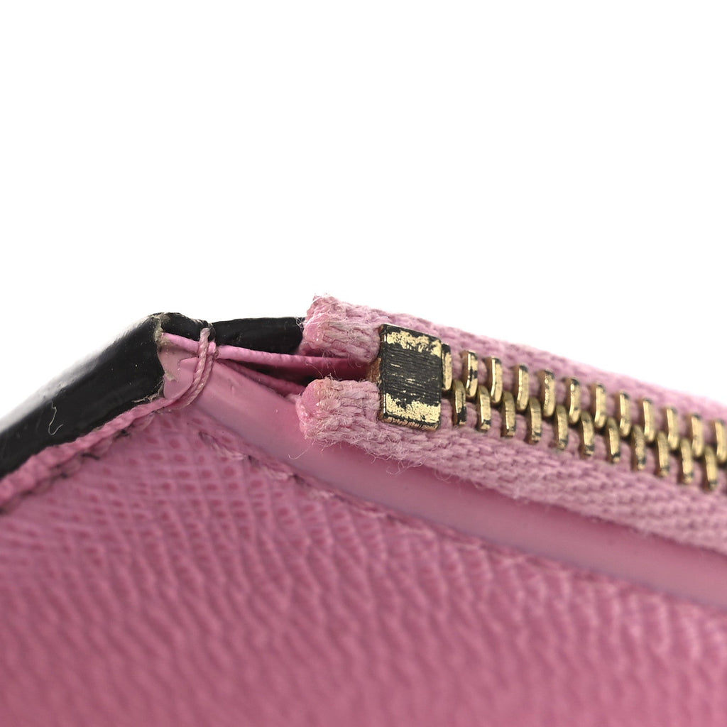 Monogram 2023 Christmas Animation Alpine Victorine Wallet Wisteria Pink