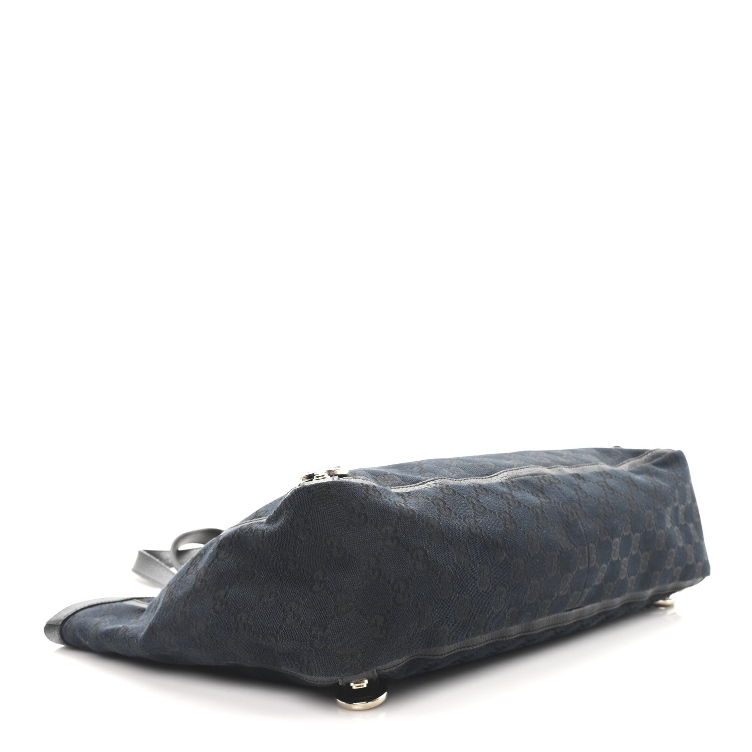 Monogram Large Abbey Tote Black