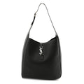 Smooth Calfskin Large Le 5 A 7 Soft Hobo Black