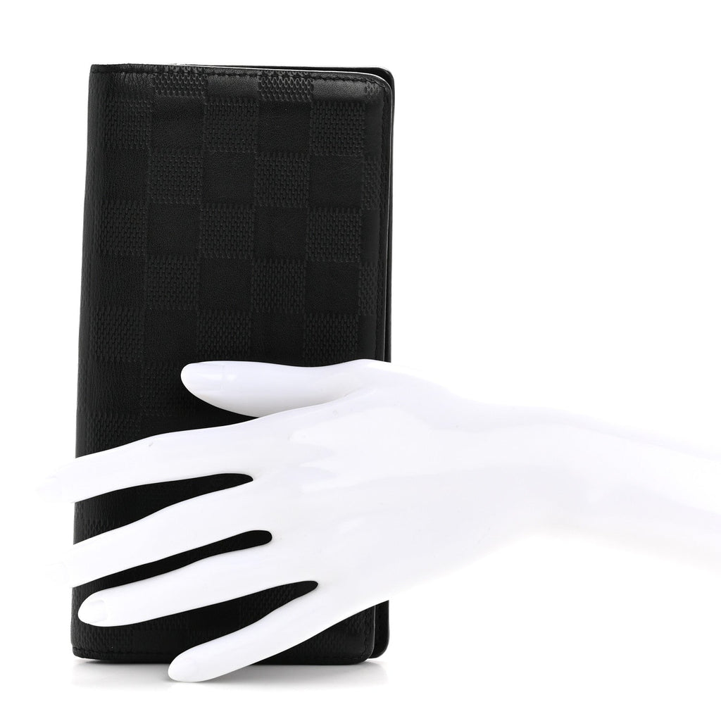 Damier Infini Brazza Wallet Onyx