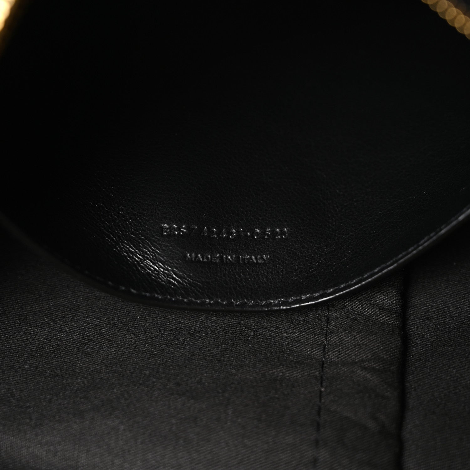 Lambskin Matelasse Monogram Large Jamie 4.3 Tabac Brown