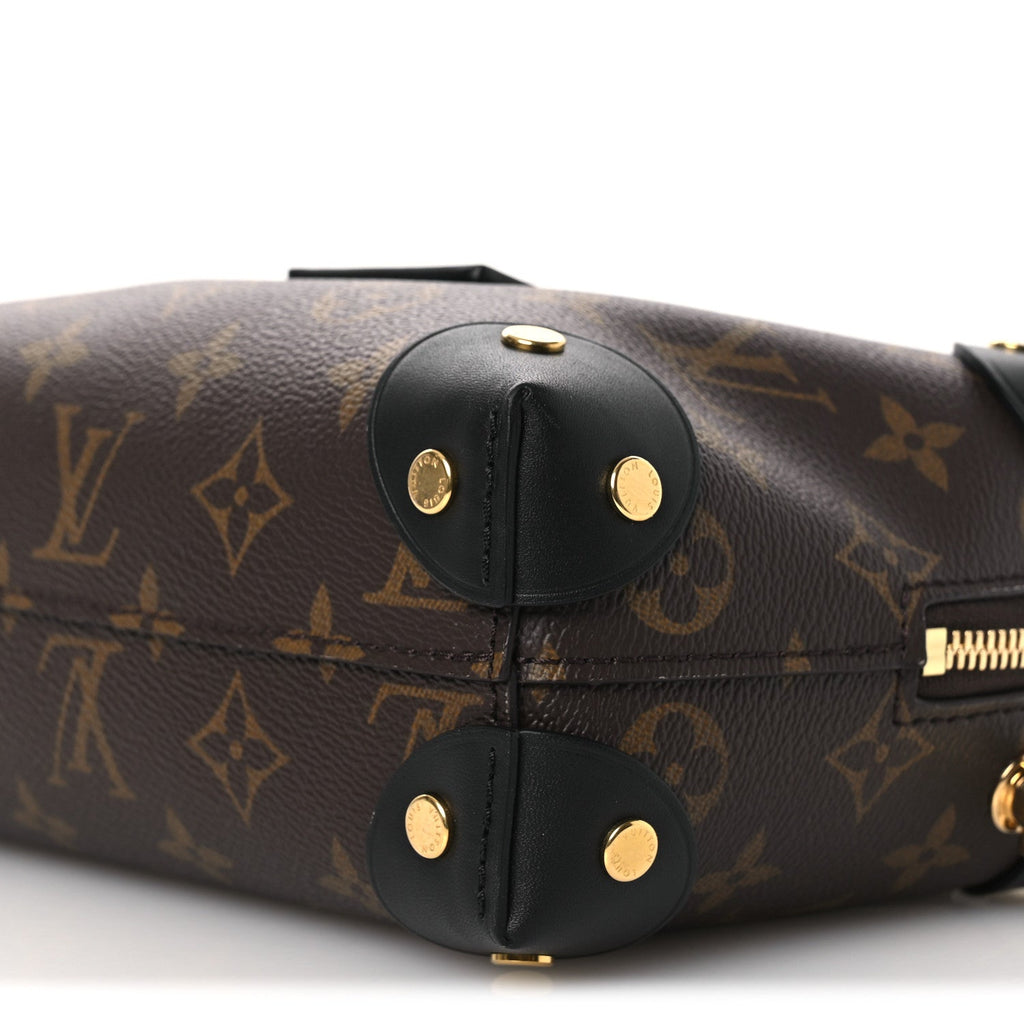 Monogram Petite Malle Souple Black