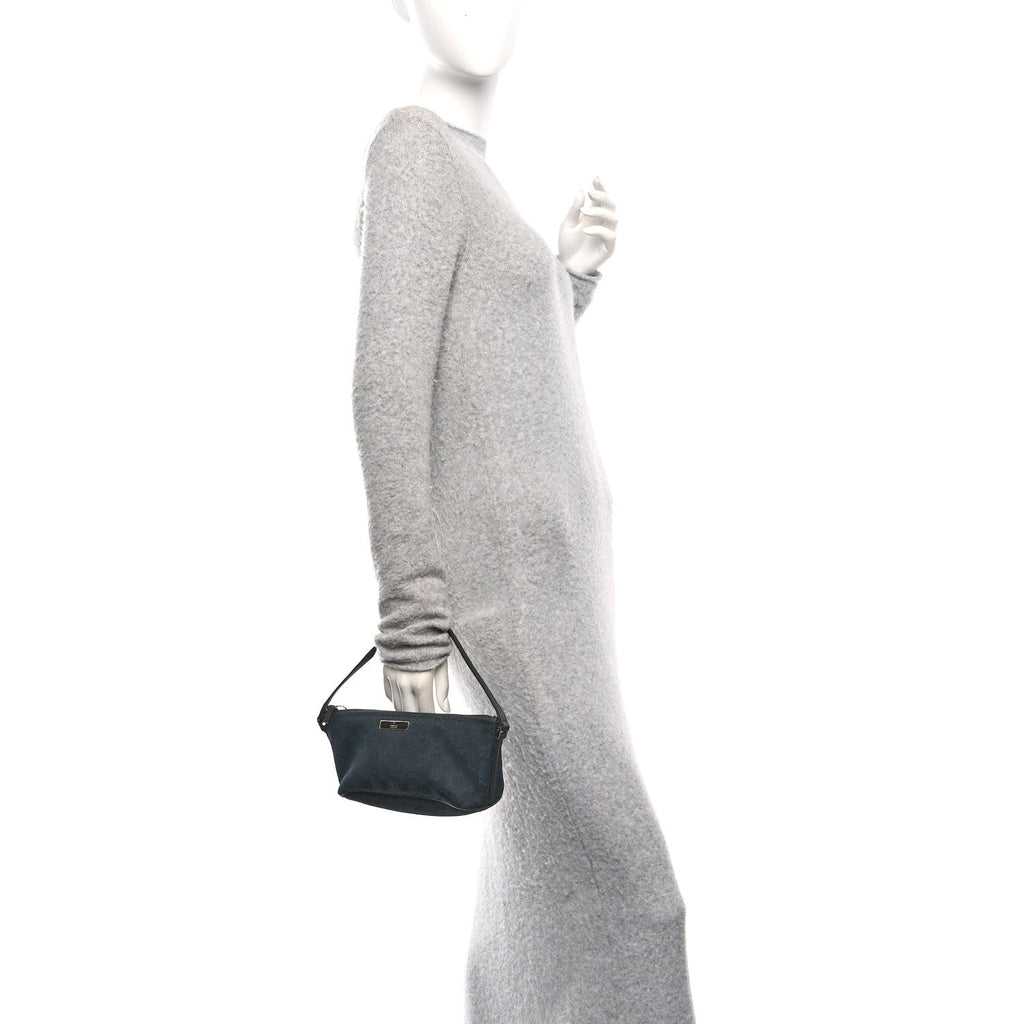 Monogram Boat Pochette Black