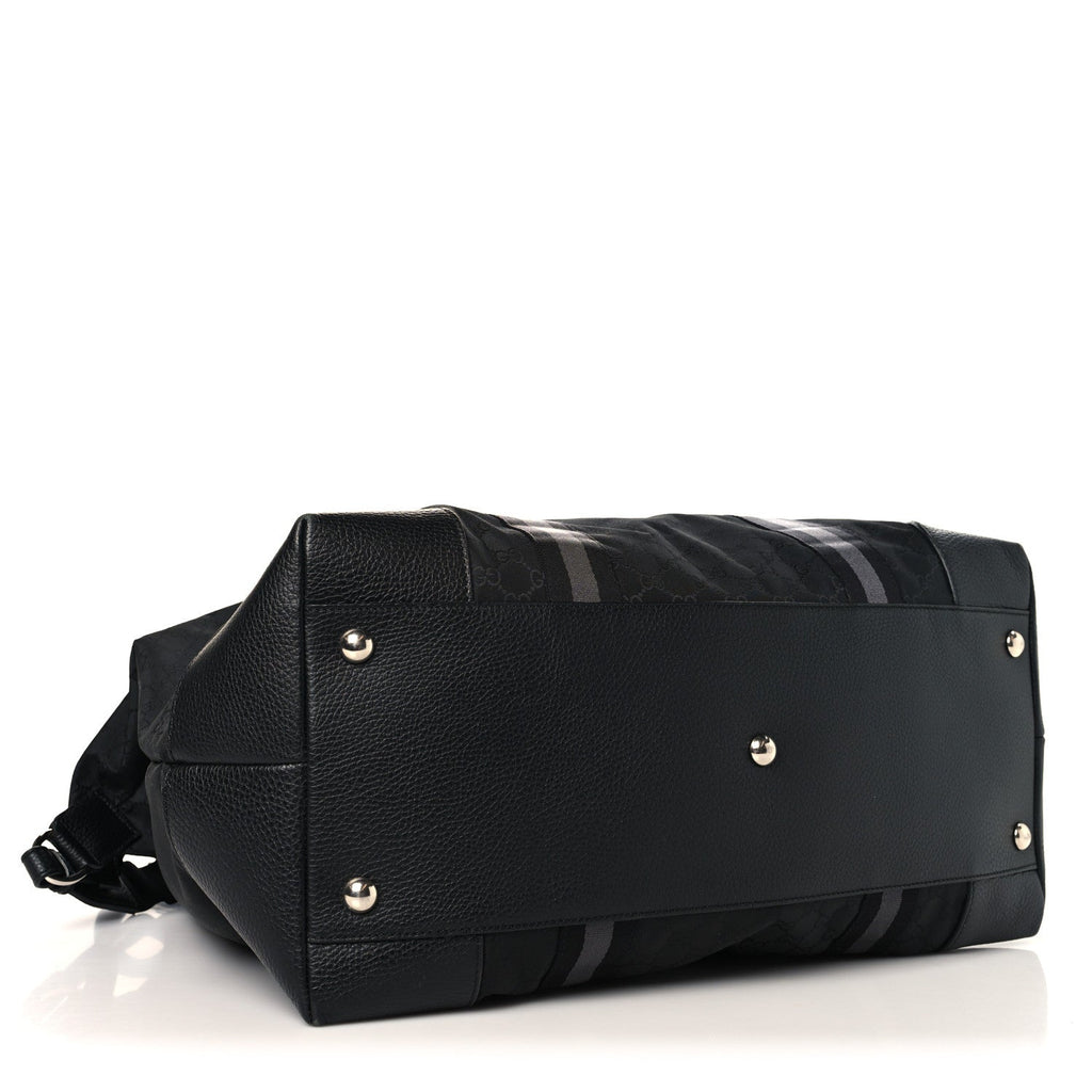 Nylon Monogram XL Duffle Bag Black