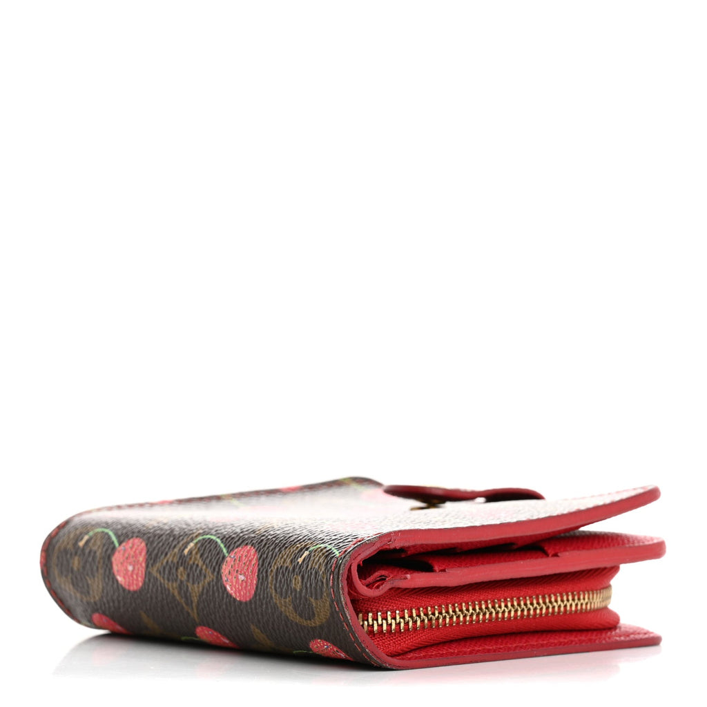 Monogram Cerises Compact Zippe Wallet