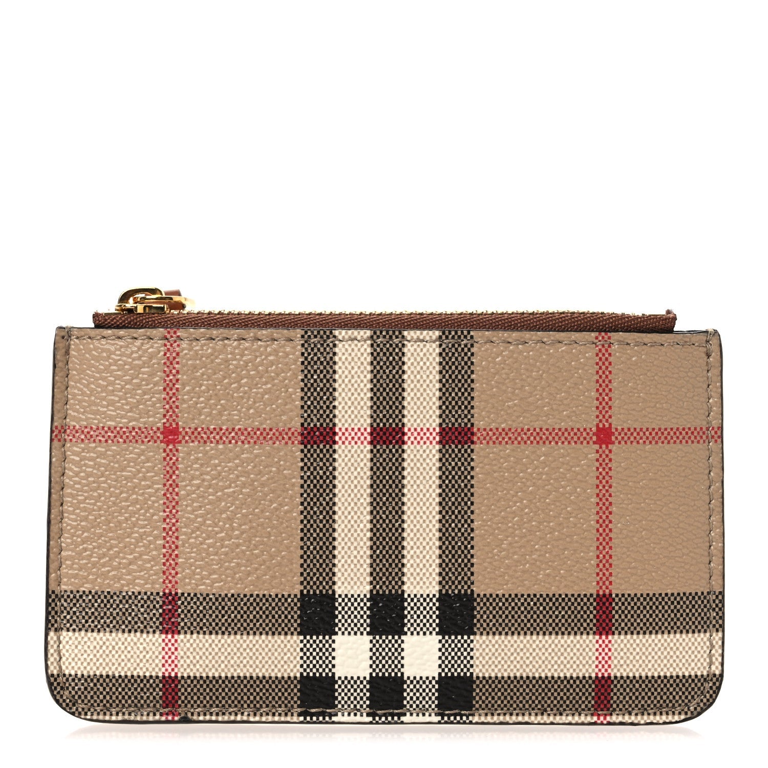 Vintage Check Kelbrook Key Pouch  Case Archive Beige