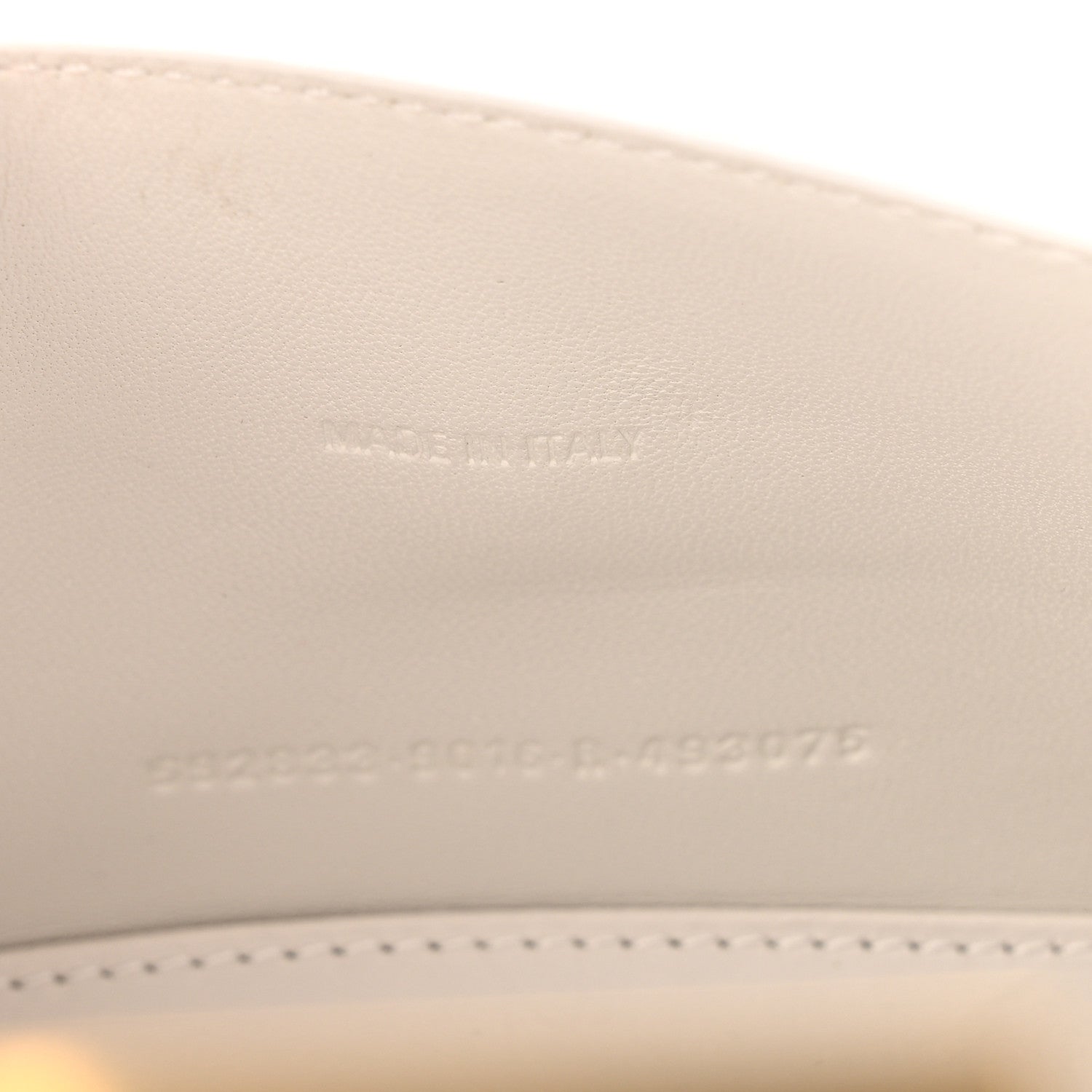 Shiny Calfskin Crocodile Embossed Hourglass Top Handle Bag XS White