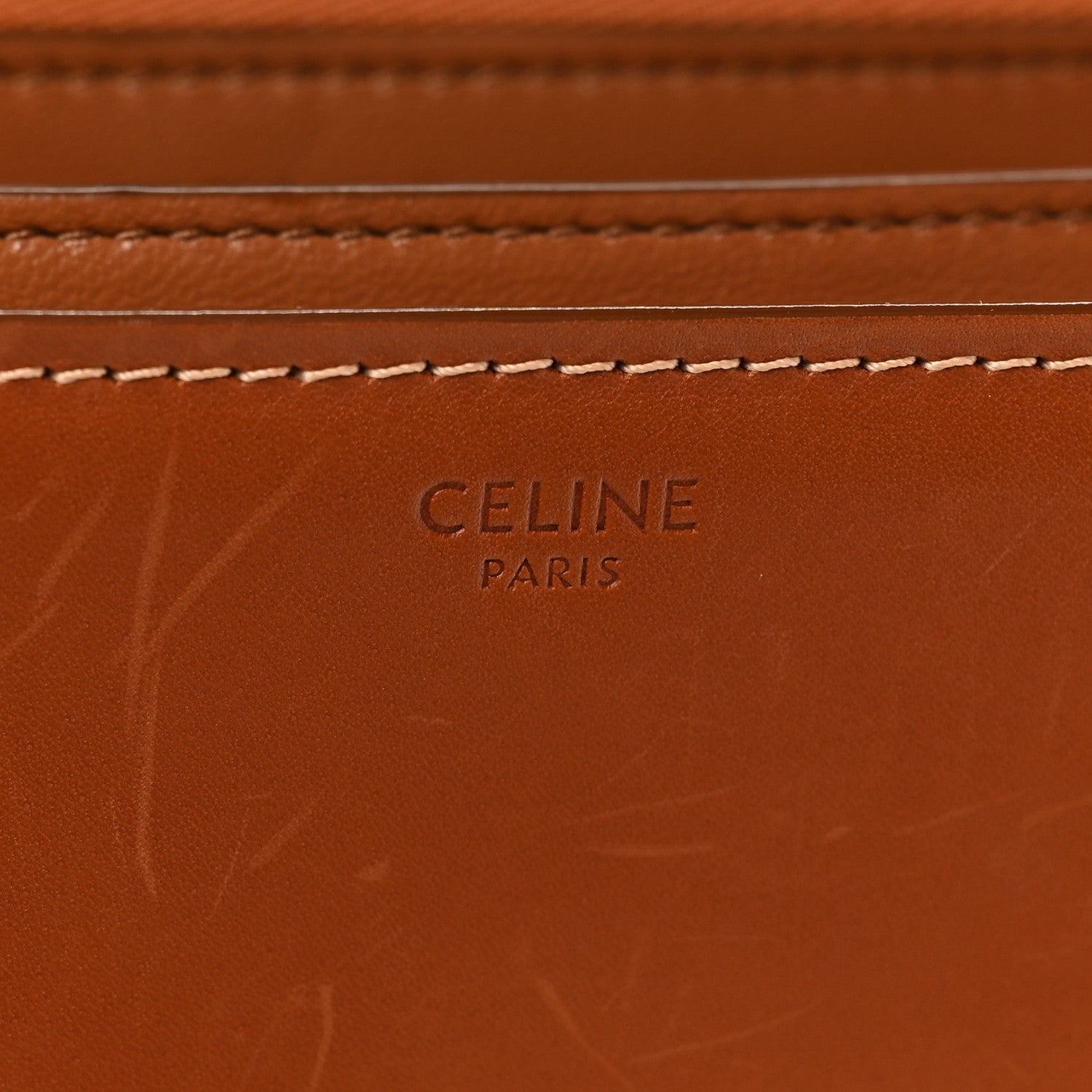 Natural Calfskin Medium Classic Box Flap Bag Tan