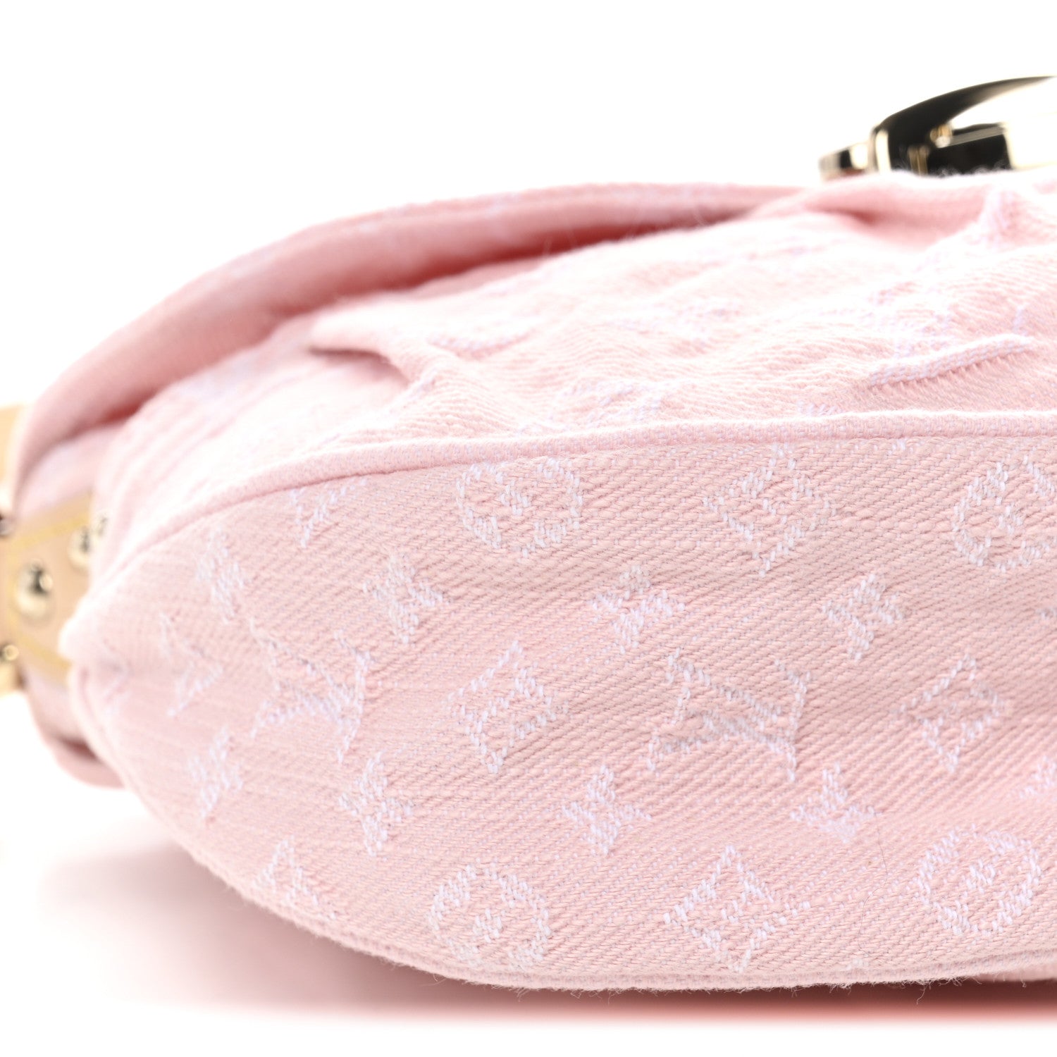 Monogram Denim Sunset  Washed Pink
