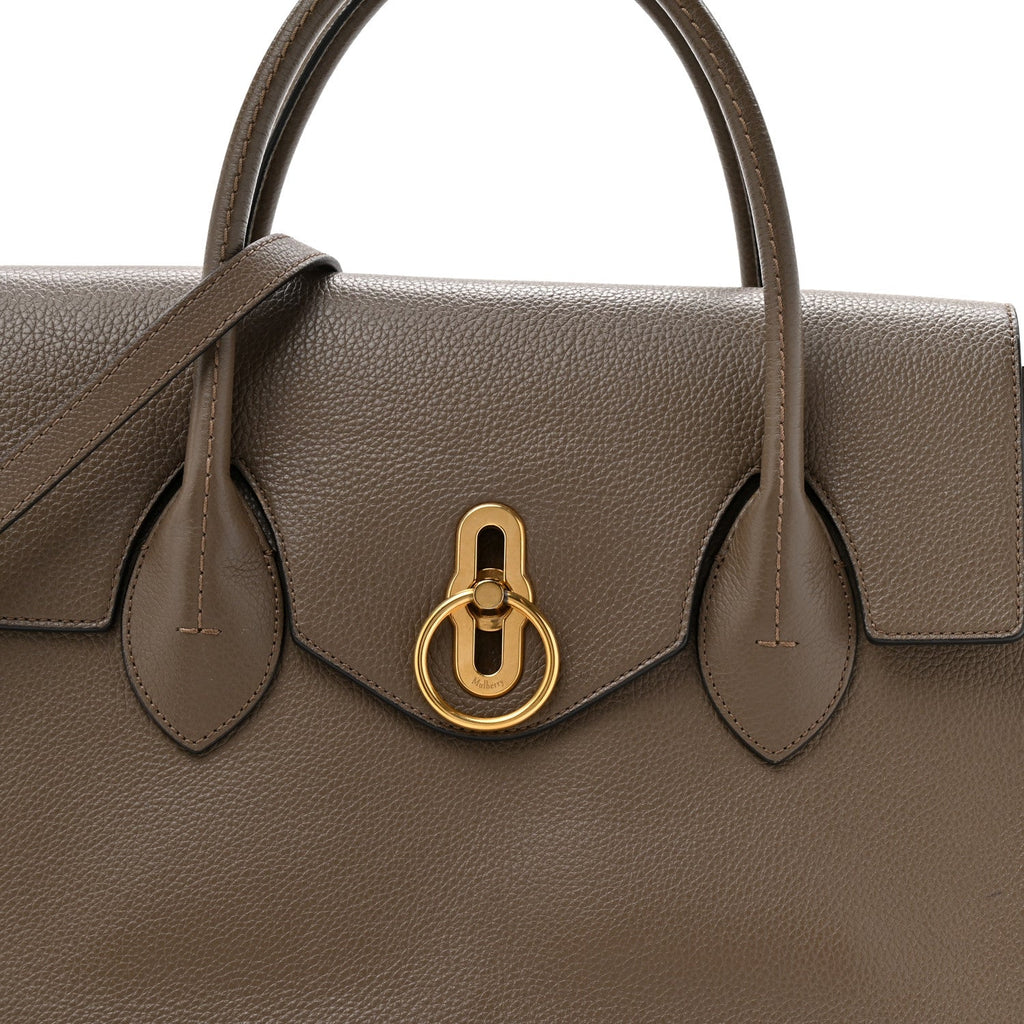 Small Classic Grain Calfskin Seaton Clay