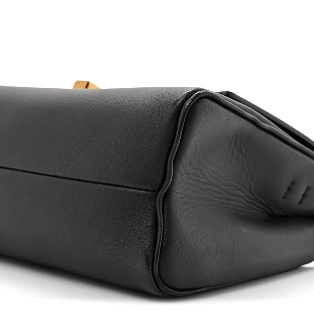 Calfskin Audrey Crossbody Black