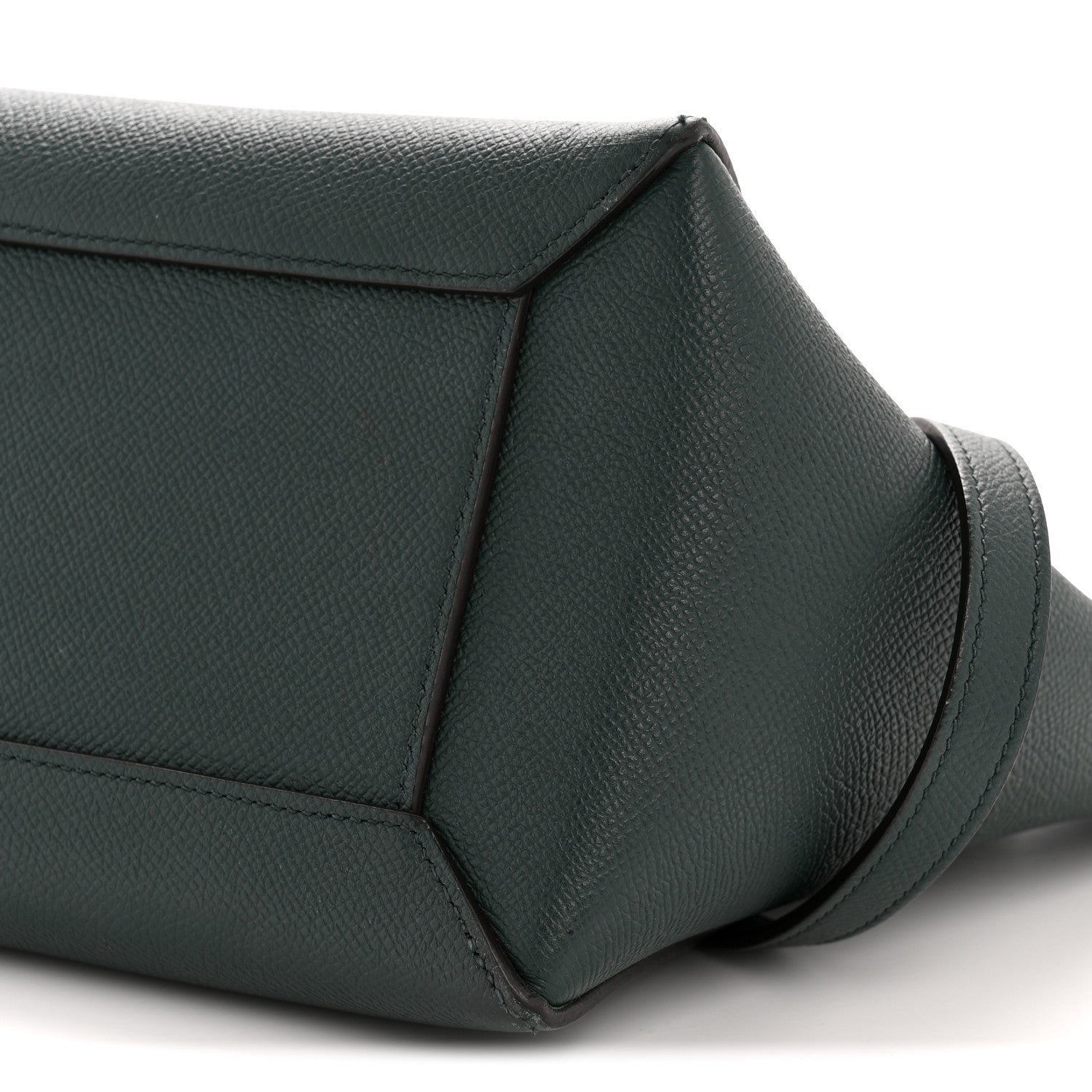Grained Calfskin Micro Belt Bag Amazone