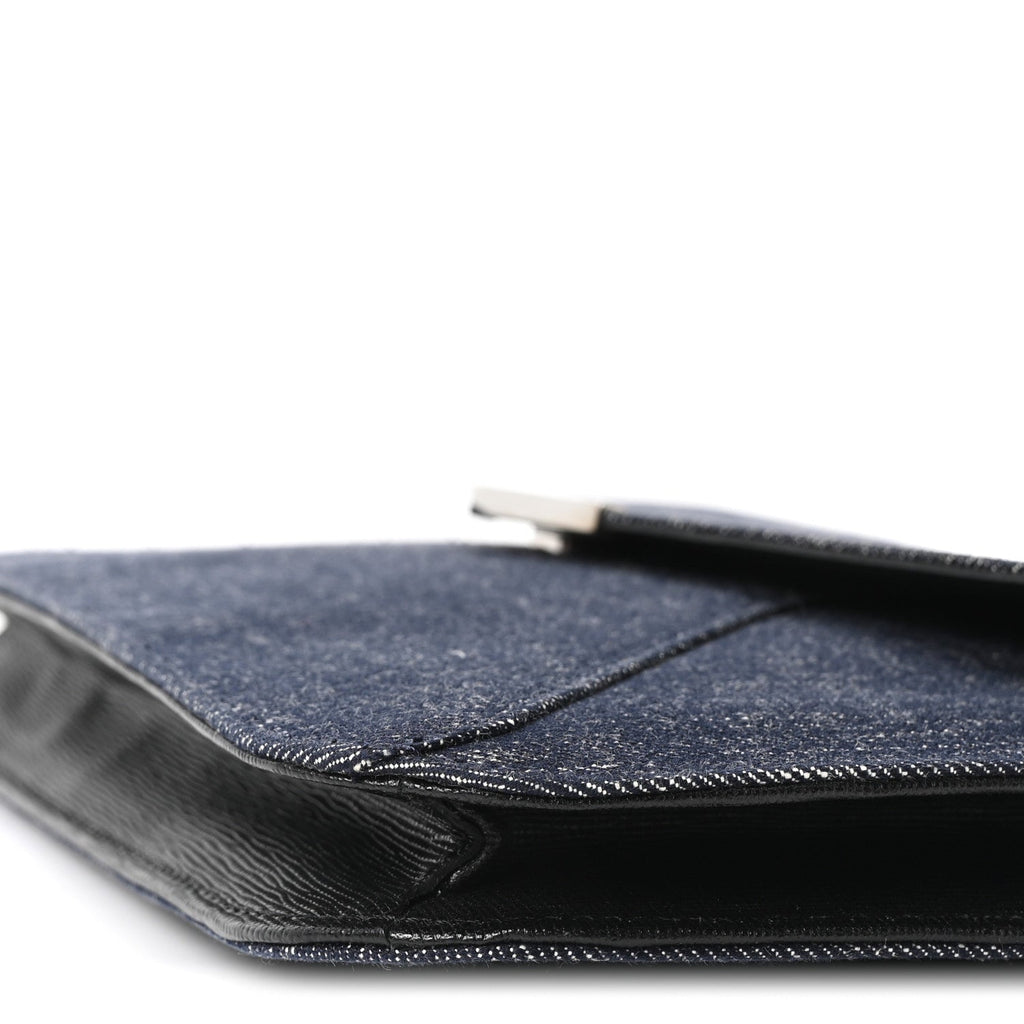 Denim 2Jours Clutch Blue Black