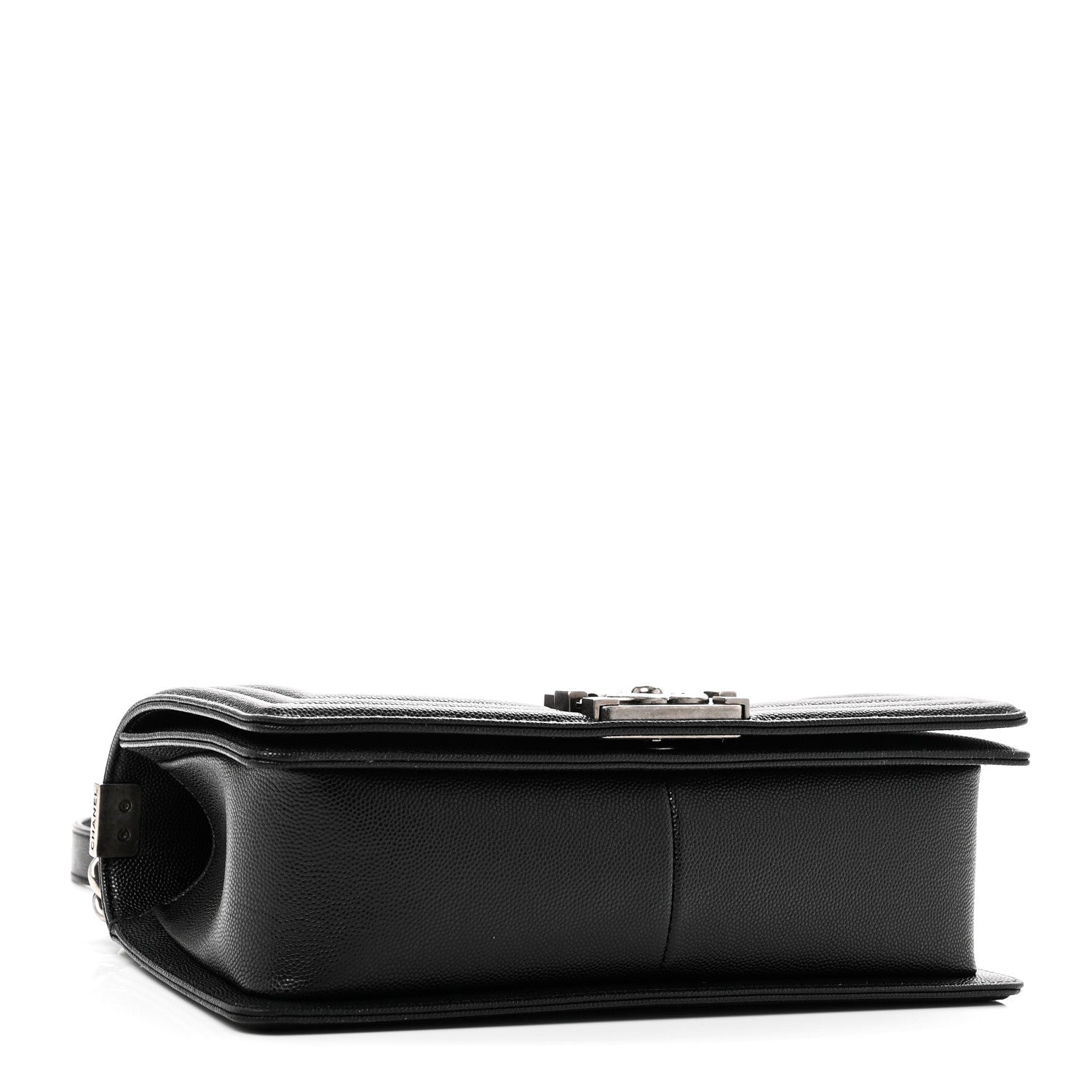 Caviar Quilted Medium Boy Flap Black