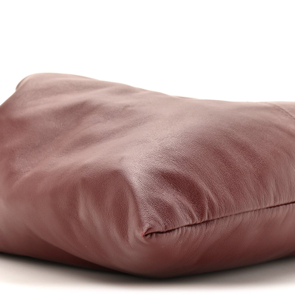 Lambskin Small Crystal Pouch Syrah