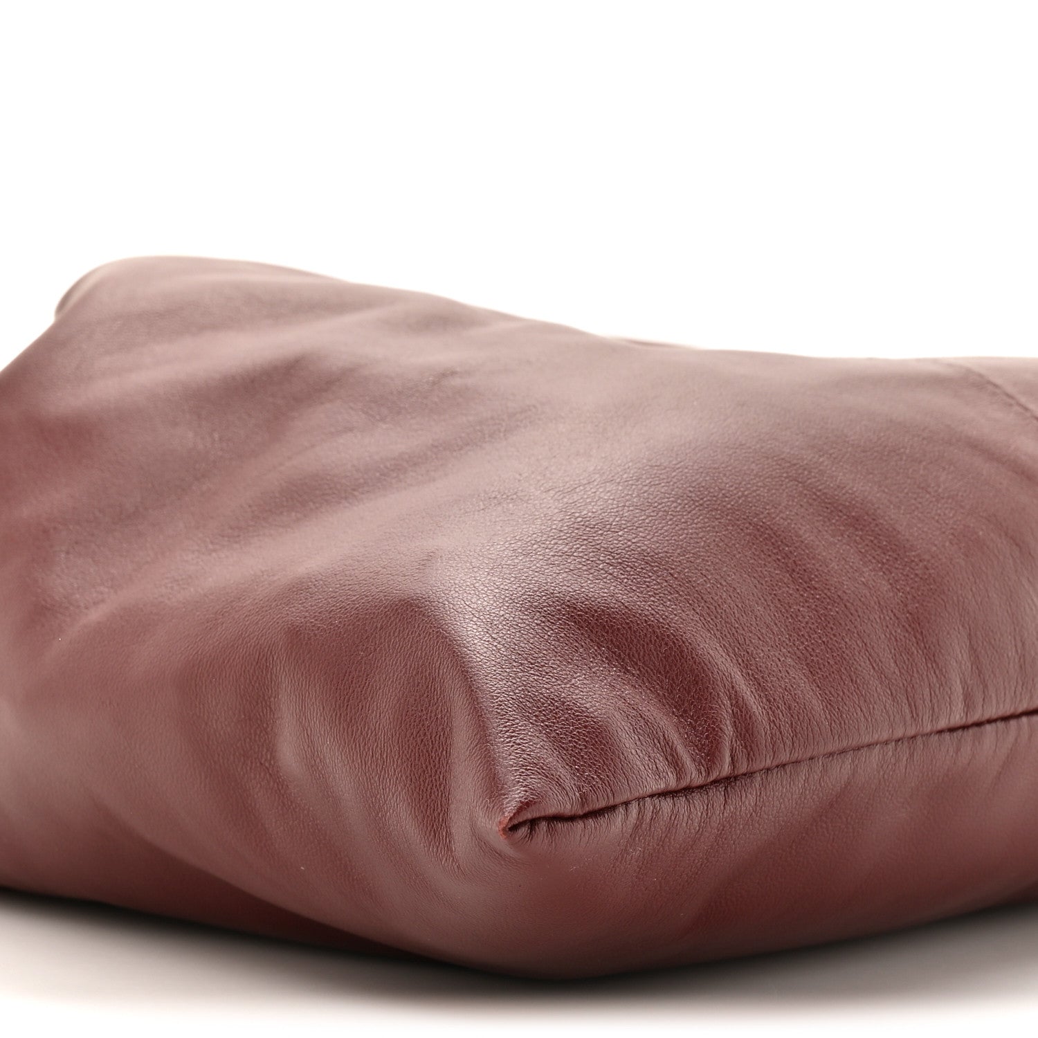 Lambskin Small Crystal Pouch Syrah