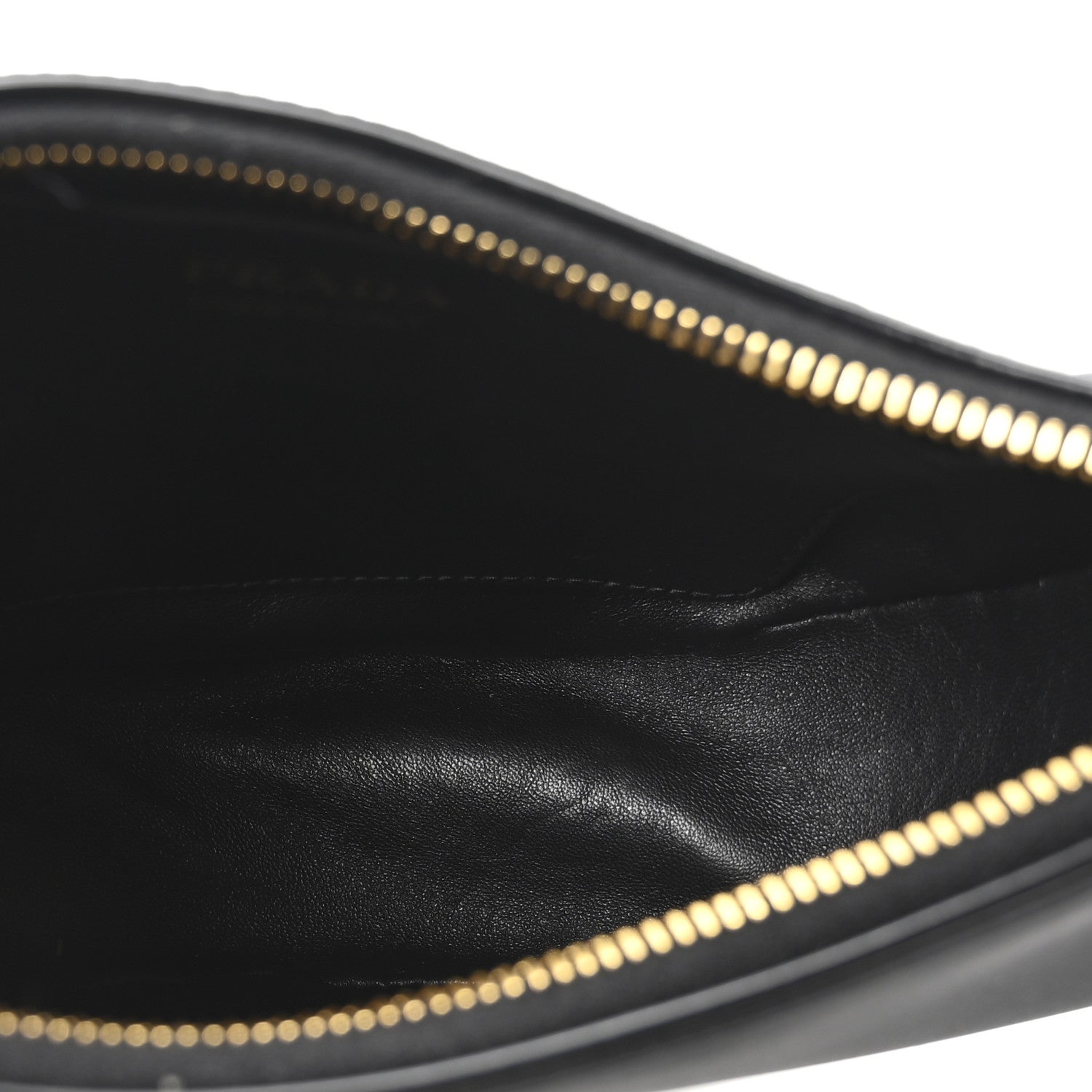 Re-Nylon Spazzolato Small Arque Shoulder Bag Black