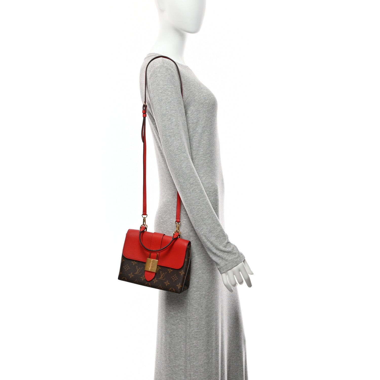 Monogram Locky BB Coquelicot