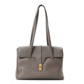 Supple Grained Calfskin Medium Soft 16 Bag Pebble
