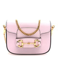 Calfskin Horsebit 1955 Super Mini Crossbody Bag Light Pink