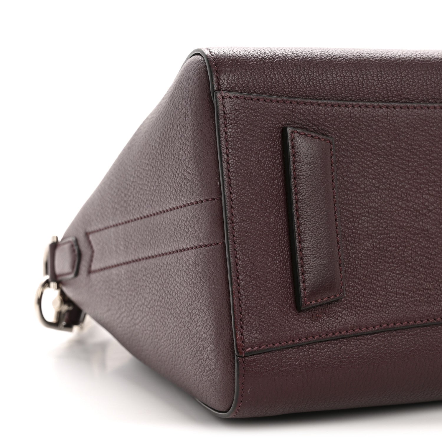 Sugar Goatskin Small Antigona Aubergine