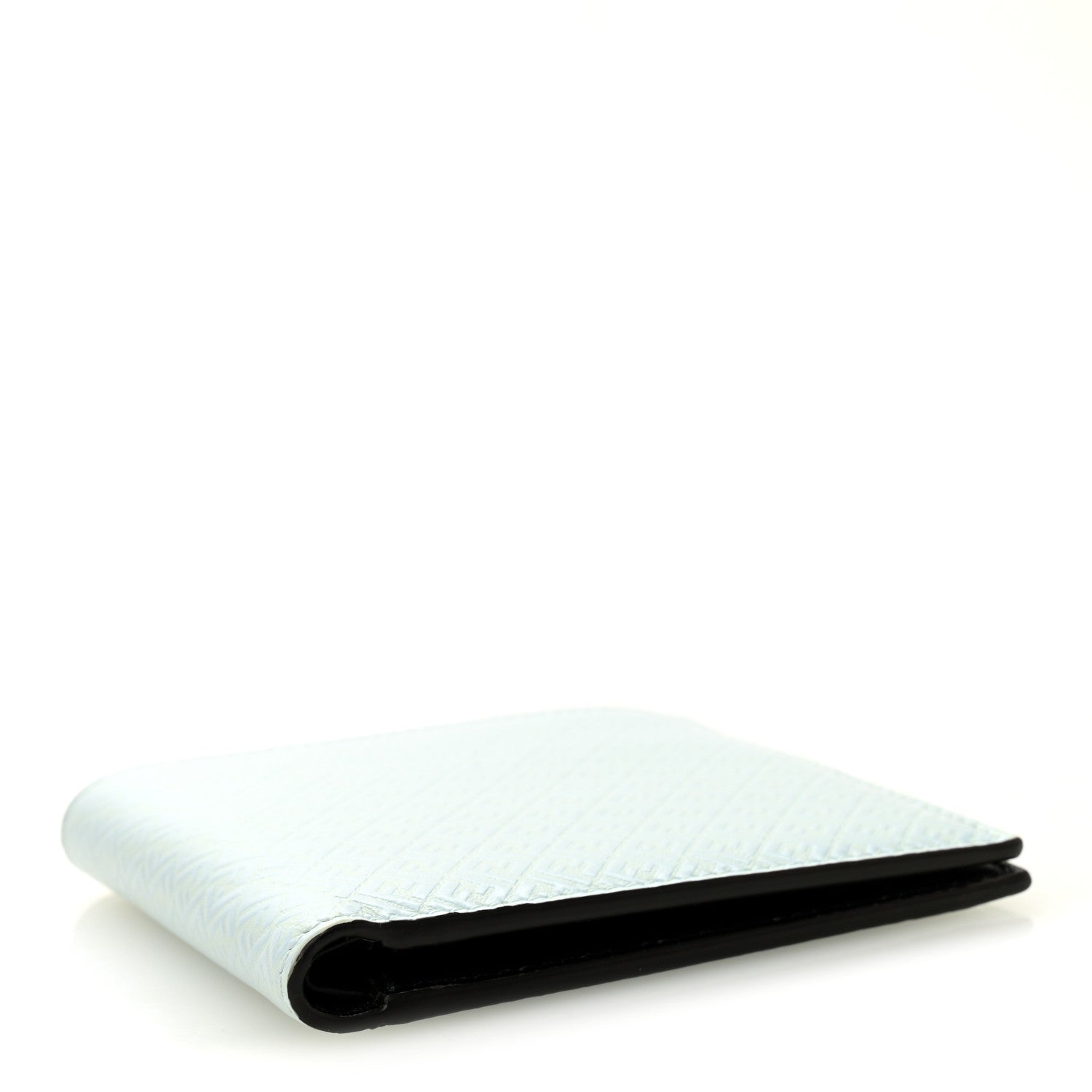 Vitello Grace Micro FF Embossed Bi-Fold Wallet Baleari