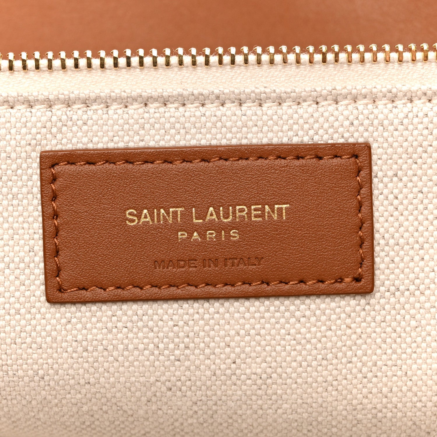 Canvas Calfskin Lauren Panier Tote Desert Dust