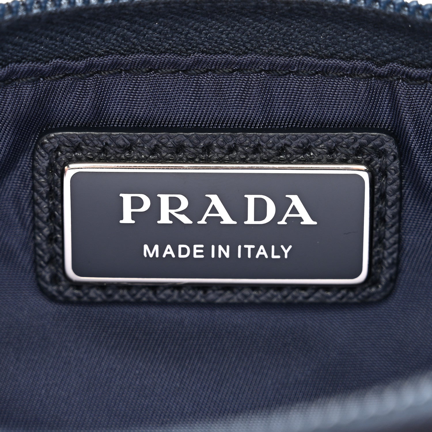 Re-Nylon Saffiano Belt Bag Navy