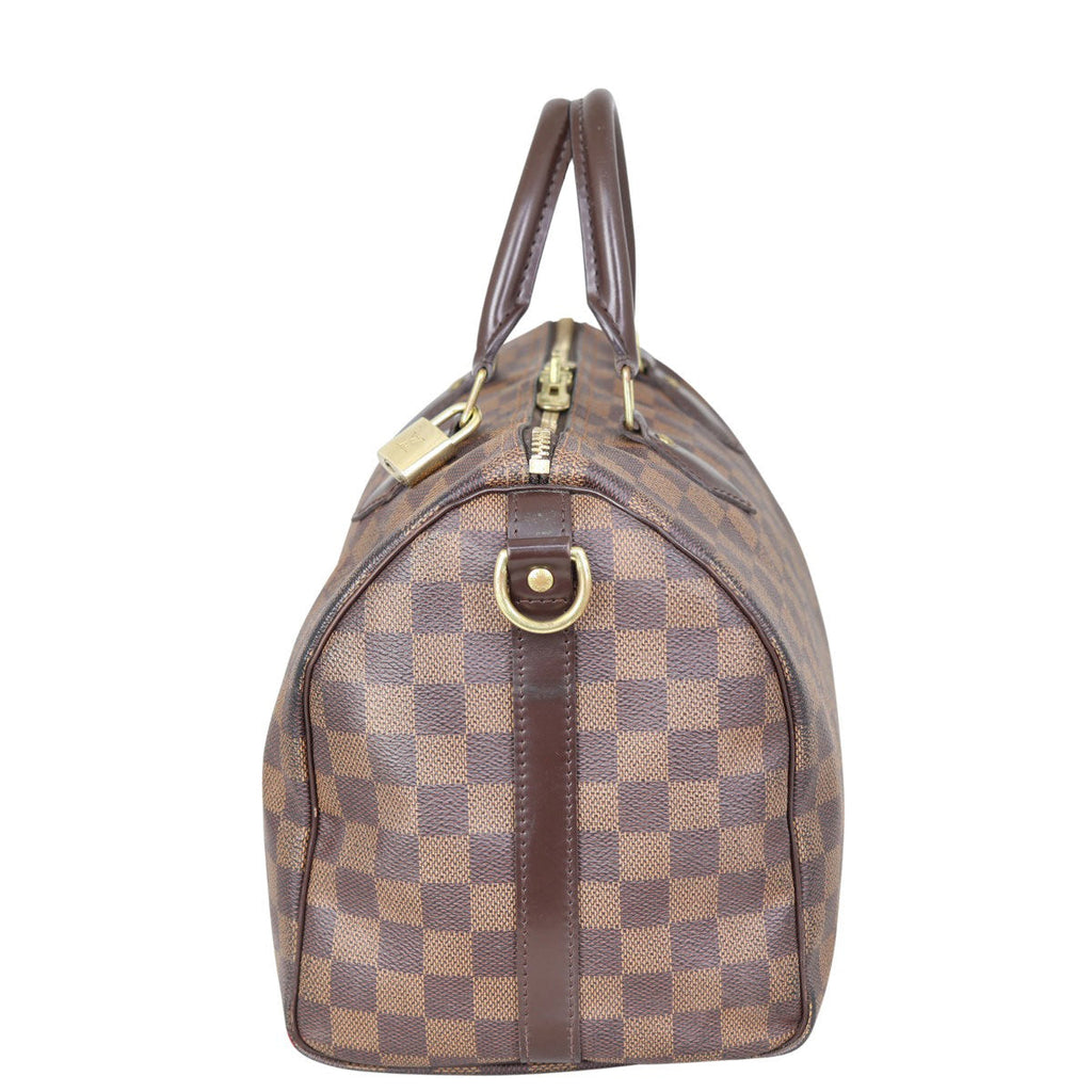 Louis Vuitton Speedy 30 Bandouliere Damier Ebene