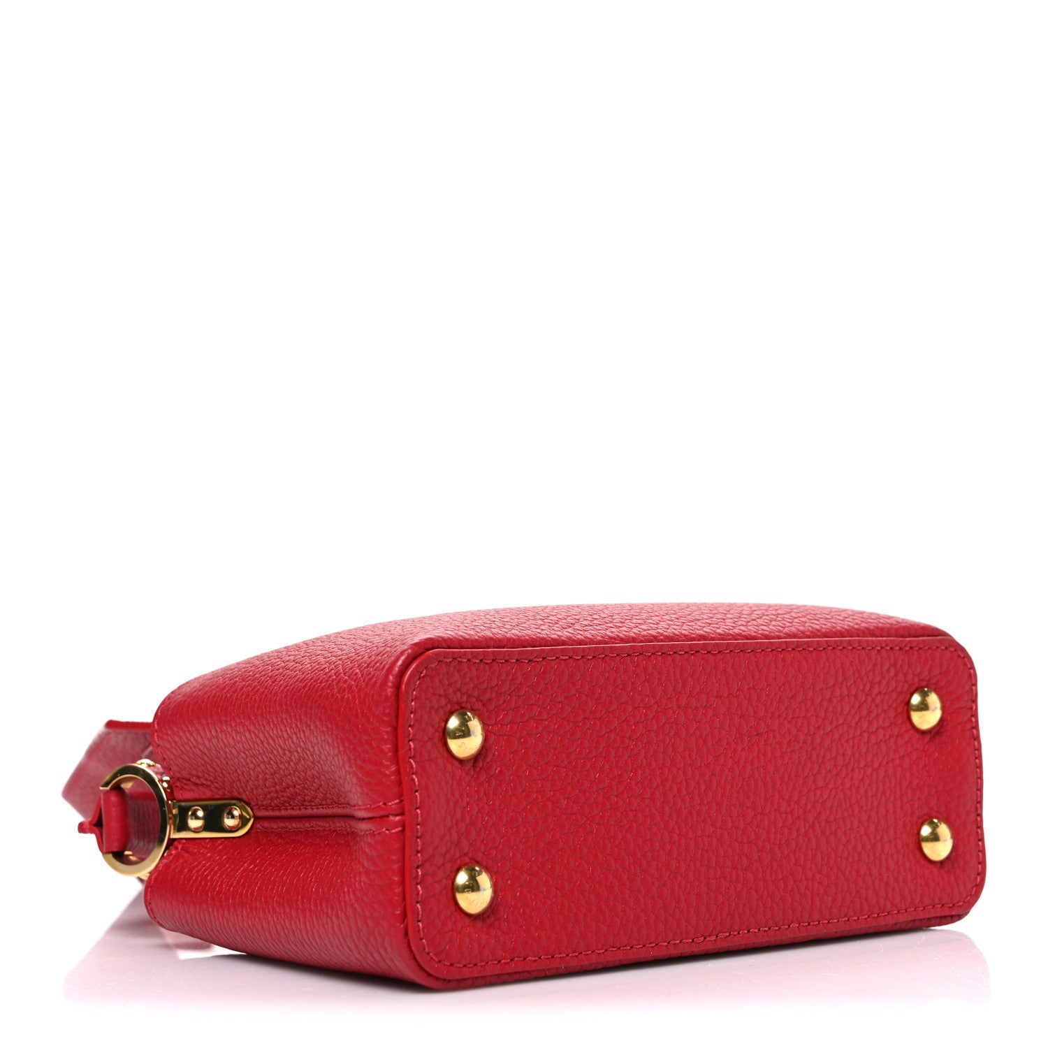 Taurillon Mini Capucines Scarlet