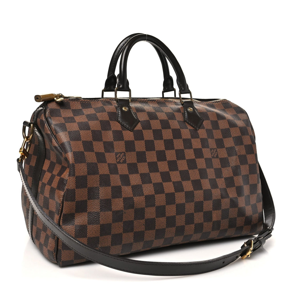 Damier Ebene Speedy Bandouliere 35