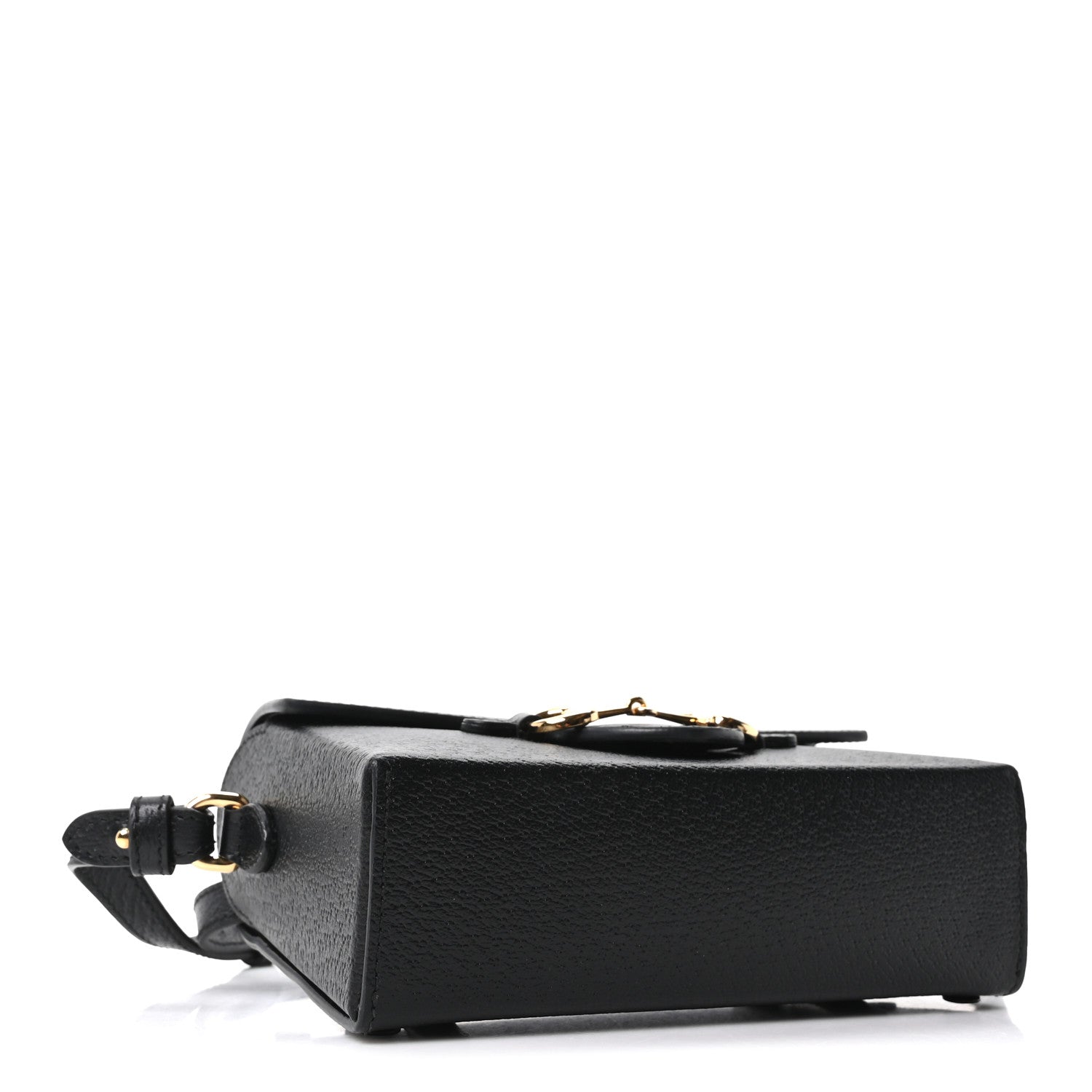 Calfskin Horsebit 1955 Shoulder Bag Black