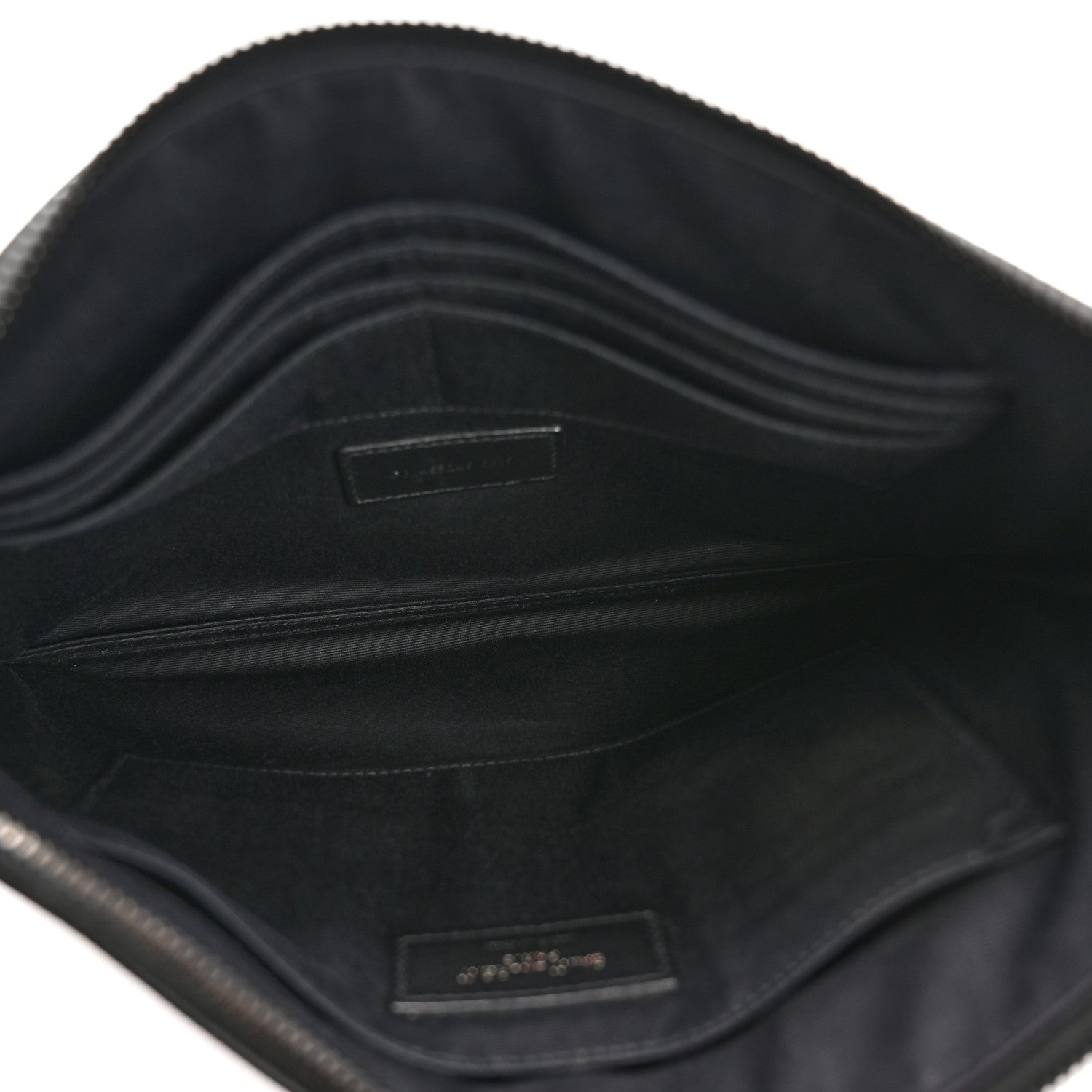 Grain De Poudre Monogram Monochrome iPad Case Black
