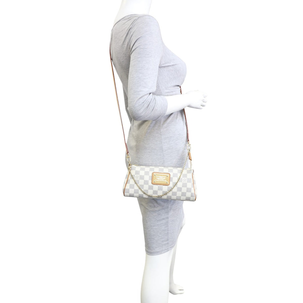 Louis Vuitton Eva Pochette Damier Azur