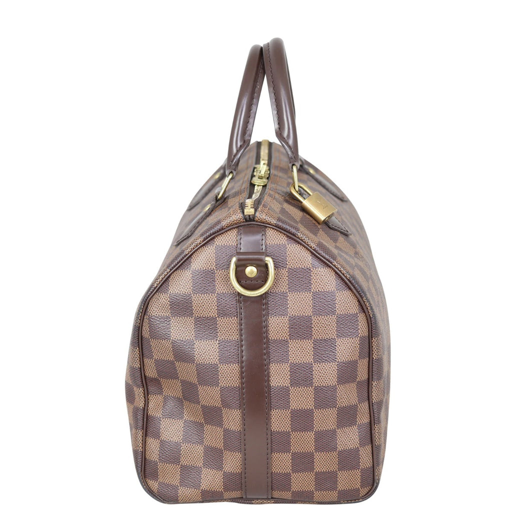 Louis Vuitton Speedy 30 Bandouliere Damier Ebene