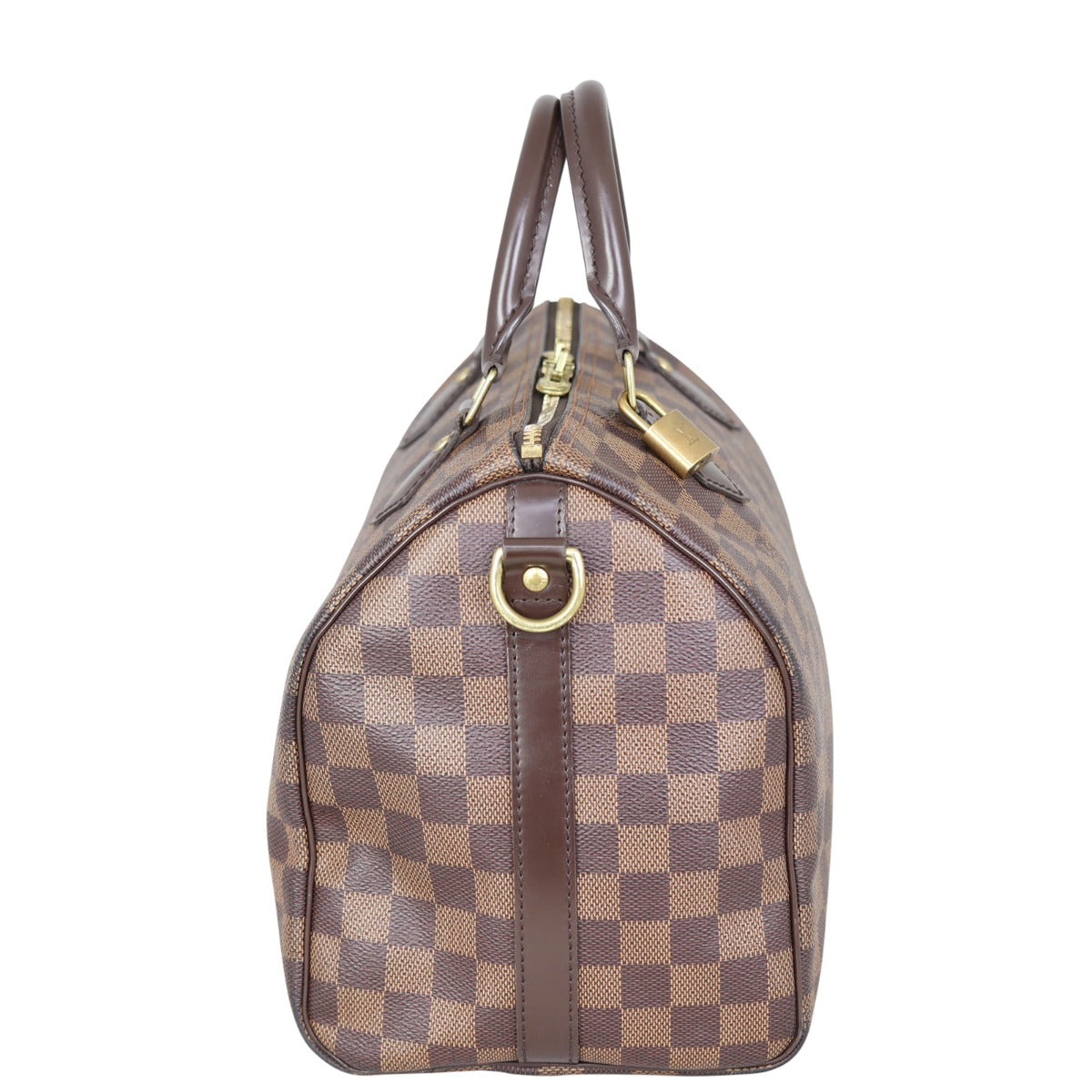 Louis Vuitton Speedy 30 Bandouliere Damier Ebene