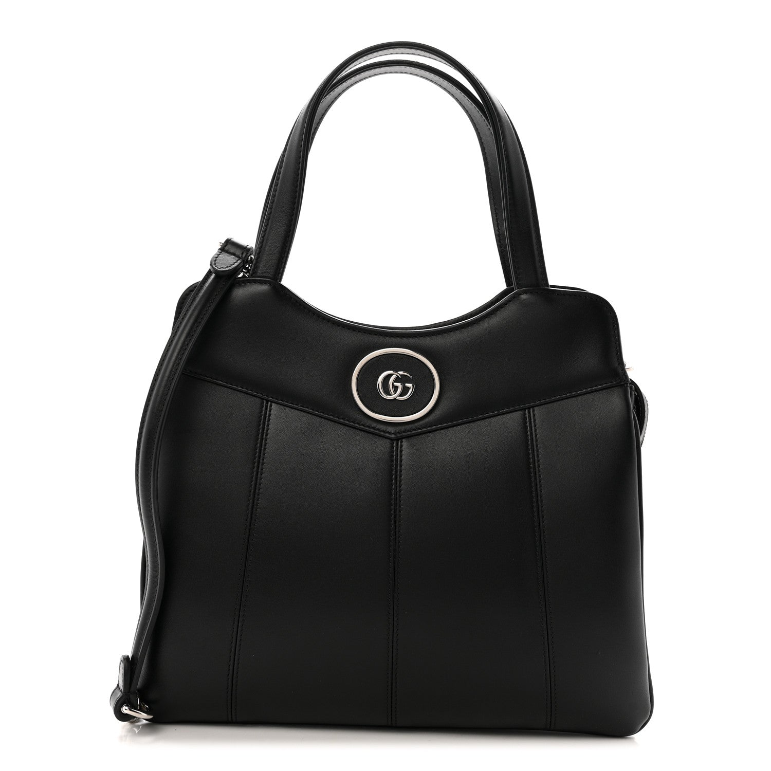 Calfskin Petite GG Small Tote Bag Black